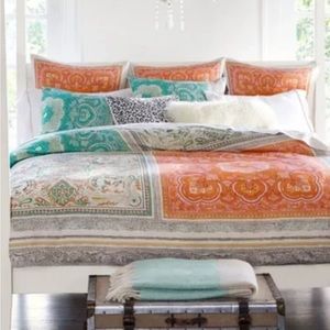 ISO!!!! King size Pottery Barn Claire Scarf Duvet Cover